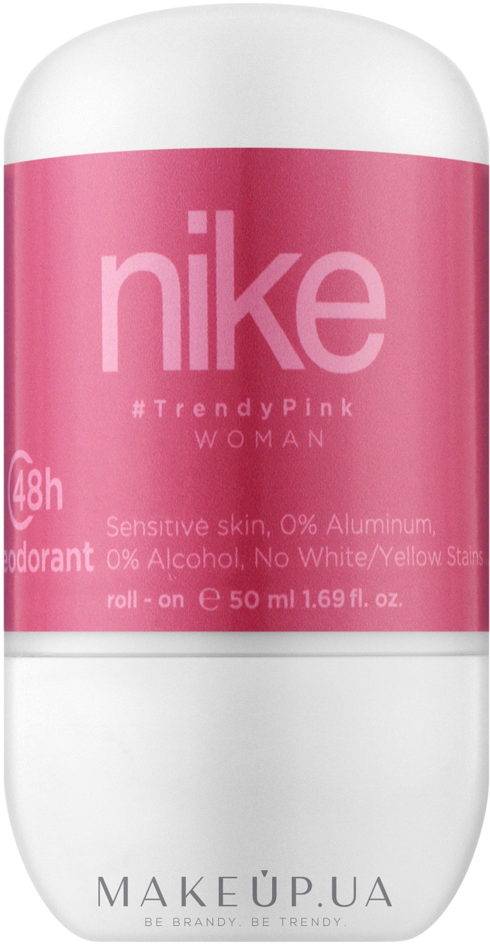Nike Trendy Pink - Дезодорант кульковий — фото 50ml