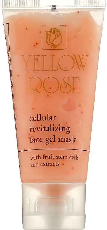 Клітинна тонізувальна гель-маска зі стволовими клітинами (туба) - Yellow Rose Cellular Revitalizing Gel Mask — фото N1