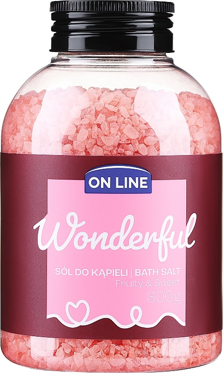 Соль для ванны "Сладости и фрукты" - On Line Fruity & Sweet Bath Salt  — фото N1