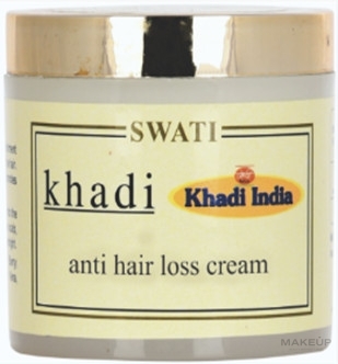 Натуральна крем-маска проти випадіння волосся - Khadi Swati Anti Hair Loss Cream — фото 150g