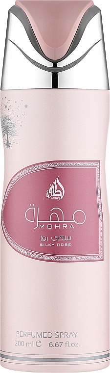 Lattafa Perfumes Mohra Silky Rose - Дезодорант-спрей