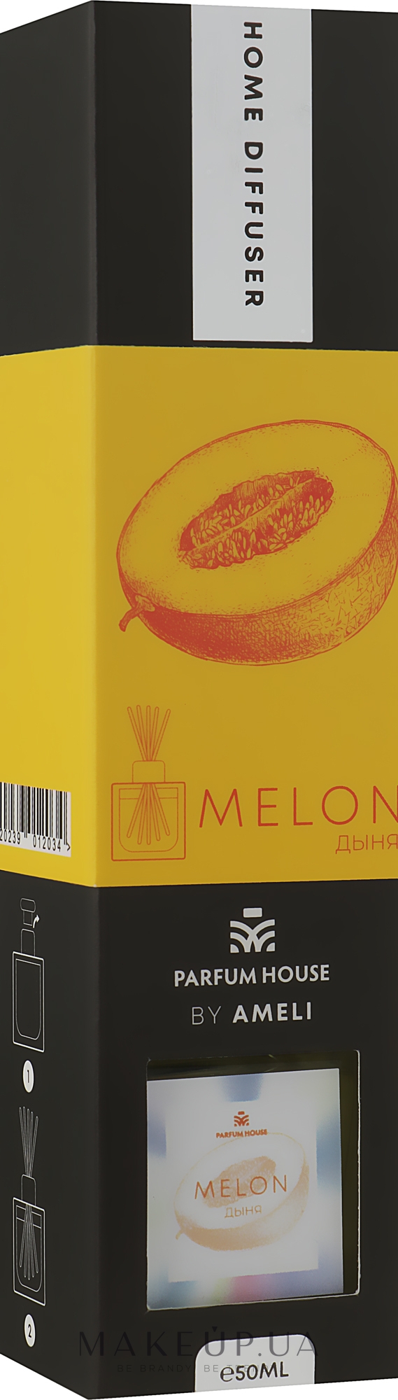 Дифузор "Диня" - Parfum House by Ameli Homme Diffuser Melon — фото 50ml