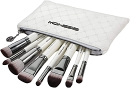 Парфумерія, косметика Набір пензлів для макіяжу, 8 шт. - Eigshow Sculpt And Blend Brush Kit Light Gun Black