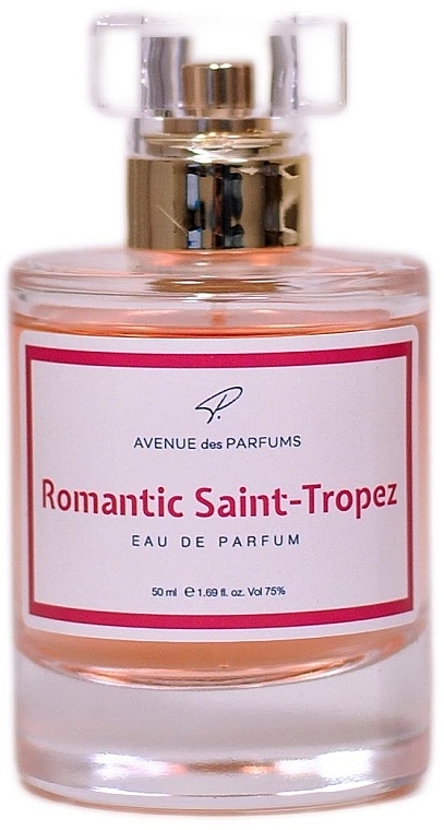 Avenue Des Parfums Romantic Saint-Tropez - Парфюмированная вода (тестер с крышечкой) — фото N1