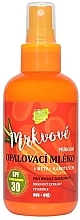 Сонцезахисний лосьйон з екстрактом моркви - Vivaco Bio Carrot Natural Sun Lotion SPF30 — фото N1