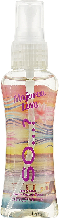 Спрей для тіла - So…? Majorca Love Body Mist — фото N1