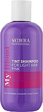 Духи, Парфюмерия, косметика Тонирующий шампунь для волос "Pink" - Sedera Professional My Blond Tint Shampoo For Light Hair