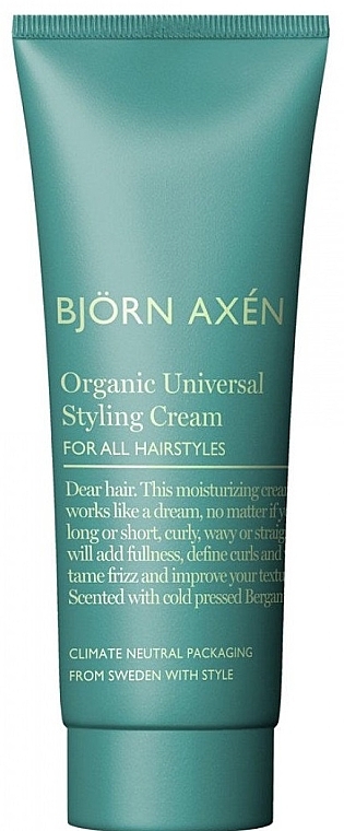 Органічний універсальний крем для укладання волосся - BjOrn AxEn Organic Universal Styling Cream — фото N1