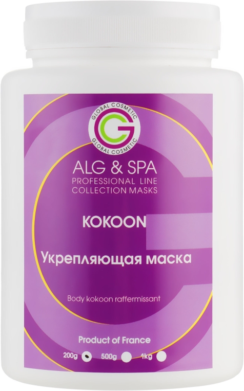 Маска зміцнювальна "Kokoon" - ALG & SPA Professional Line Collection Masks Body Kokoon Ragfermissant — фото N1