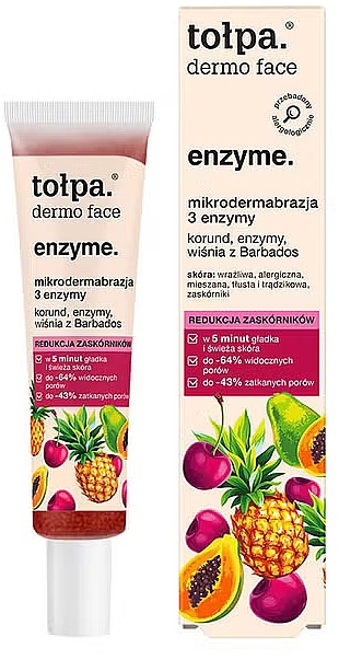 Пілінг для обличчя з трьома ферментами - Tolpa Dermo Face Enzyme — фото N1