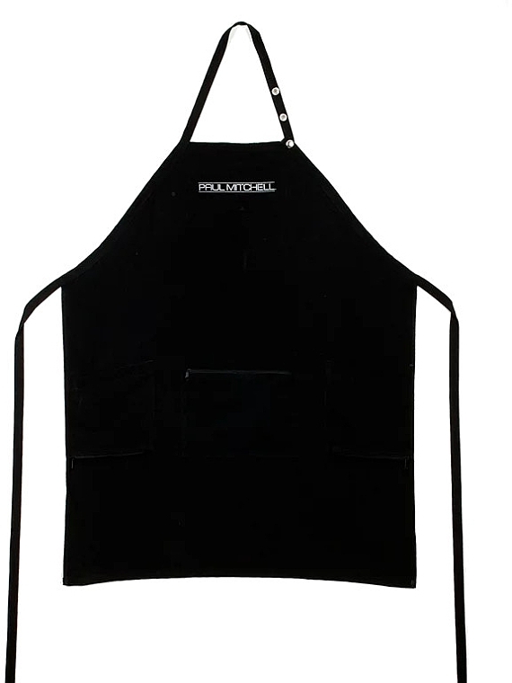 Фартух перукарський, чорний - Paul Mitchell Logo Professional Apron — фото N1