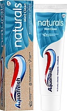 Зубная паста "Мятное очищение с натуральными компонентами" - Aquafresh Naturals Mint Clean — фото N7