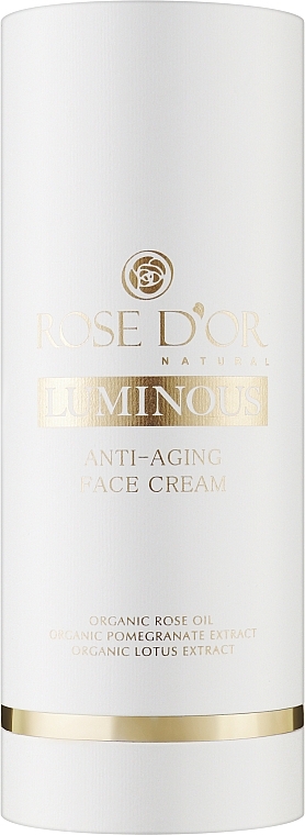 Антивозрастной крем для лица - Bulgarian Rose Rose D'or Luminous Anti-Aging Face Cream — фото N2