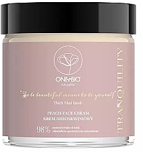 Крем для лица с экстрактом персика - Only Bio Ritualia Tranquility Peach Face Cream — фото N1