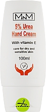 Парфумерія, косметика Крем для рук із сечовиною й вітаміном Е 5% - M-in-M With Vitamin E