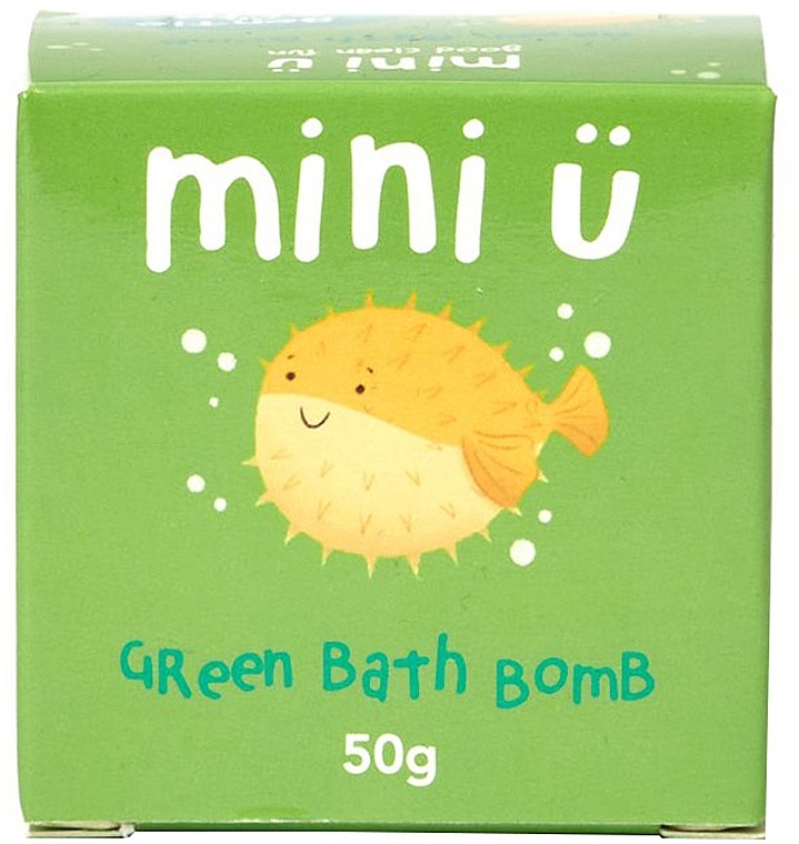 Бомбочка для ванн - Mini Ü Green Bath Bomb  — фото N1