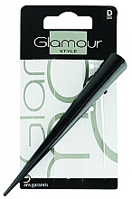Зажим для волос, черный - Glamour Style — фото N1