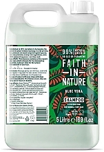 Шампунь для нормального та сухого волосся "Алое вера" - Faith In Nature Aloe Vera Shampoo Refill (змінний блок) — фото N1