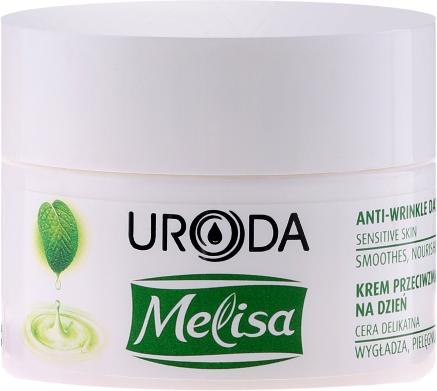 Денний крем для обличчя проти зморшок - Uroda Melisa Face Cream — фото N1