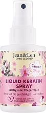 Парфумерія, косметика Відновлювальний спрей-кератин для волосся - Jean & Len Liquid Keratin Spray
