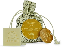 Мыло - Hamidi Luxury Soap Arabian Secret Pure Camel Milk Soap Amber Musk — фото N1