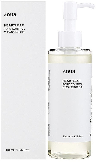 Гідрофільна олія для обличчя - Anua Heartleaf Pore Control Cleansing Oil — фото N1