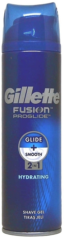 Гель для гоління - Gillette Fusion Proglide Hydrating 2 In 1 Shaving Gel — фото N1