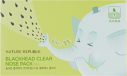 Духи, Парфюмерия, косметика Полоски для носа - Nature Republic Blackhead Clear Nose Pack