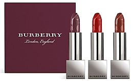 Духи, Парфюмерия, косметика Набор - Burberry Burberry Kisses (lipstick/3x3.3g)