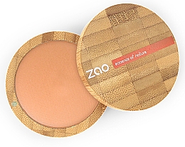 Парфумерія, косметика Матова бронзувальна пудра - Zao Natural Glow Terracotta Matt Mineral Cooked Powder