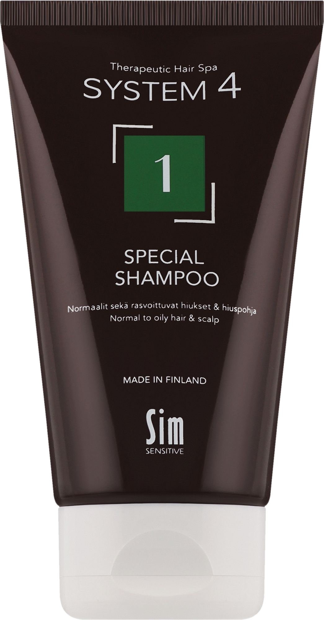 Шампунь для нормальной кожи головы и склонной к жирности - Sim Sensitive System 4 Special Shampoo — фото 75ml