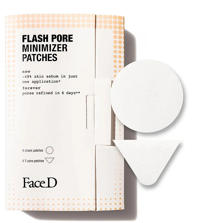 Патчі для звуження пор - FaceD Flash Pore Minimizer Patches — фото N1