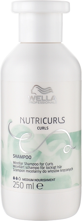Шампунь для кучерявого волосся - Wella Professionals Nutricurls Curls Shampoo — фото N1