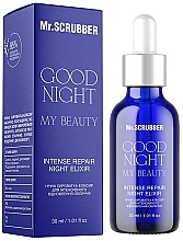 Нічна сироватка-еліксир для інтенсивного відновлення обличчя - Mr.Scrubber Good Night My Beauty — фото N2