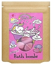 Бомбочки для ванны - Nickelodeon Little Unicorn Bath Bombs — фото N1