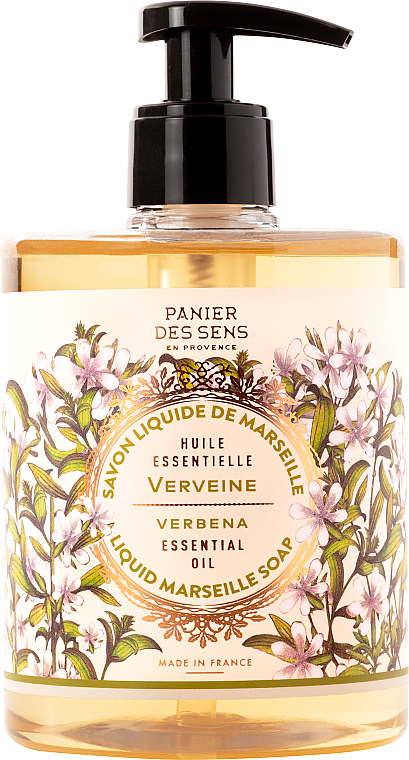Марсельське рідке мило "Вербена" - Panier des Sens Verbena Liquid Marseille Soap — фото N1