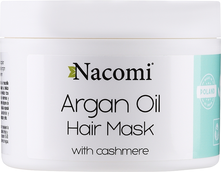  Маска для волосся - Nacomi Natural With Moroccan Argan Oil Hair Mask — фото N1