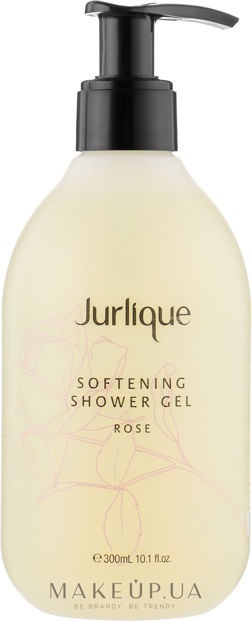 Смягчающий гель для душа с экстрактом розы - Jurlique Softening Shower Gel Rose — фото 300ml
