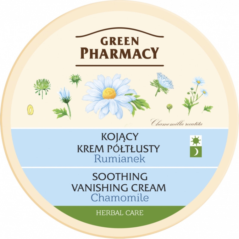 Крем для лица "Ромашка" - Green Pharmacy Soothing Vanishing Cream Chamomile — фото N2