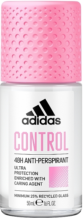 Дезодорант-антиперспірант кульковий для жінок - Adidas Control 48H Anti-Perspirant Deodorant Roll-On