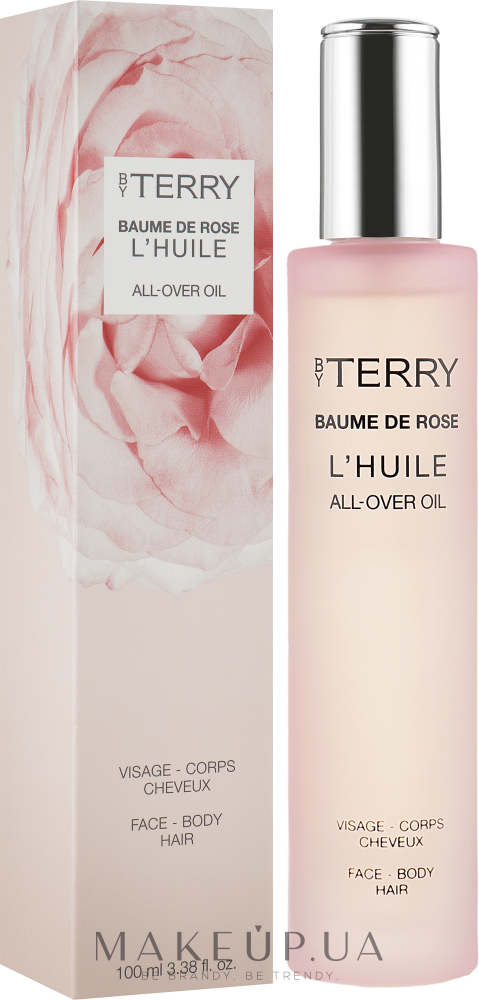 Масло для тела, лица и волос - By Terry Baume De Rose L'Huile All-Over Face Body Hair  — фото 100ml