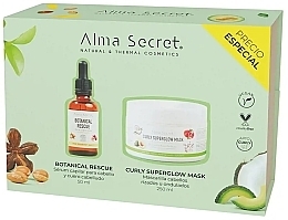 Духи, Парфюмерия, косметика Набор - Alma Secret Curly Lot (h/ser/50ml + h/mask/250ml)