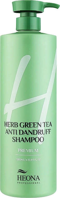 Шампунь проти лупи - Heona Herb Green Tea Anti Dandruff Shampoo — фото N1