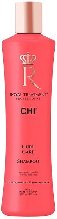 Шампунь для ухода за кудрявыми волосами - Chi Royal Treatment Curl Care Shampoo — фото N1