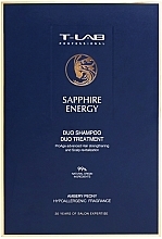 Набір - T-Lab Professional Sapphire Energy Set (shm/300ml + cond/300ml) — фото N2