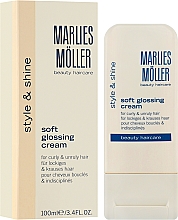Крем-блиск для випрямлення волосся - Marlies Moller Soft Glossing Cream — фото N2