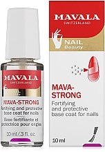 Прозоре топове покриття для нігтів - Mavala Colorfix Strong Flexible Top Coat — фото N1