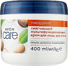 Пом'якшувальний мультифункціональний крем для обличчя, рук і тіла з олією макадамії - Avon Care Macadamia — фото N1