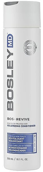 Кондиціонер для об'єму тонкого нефарбованого волосся - Bosley BosRevive Conditioner — фото N1