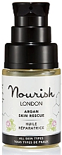 Аргановое масло для лица - Nourish London Argan Skin Rescue Face Oil — фото N1
